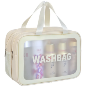 COSMETIQUERA WASHBAG BEIGE L