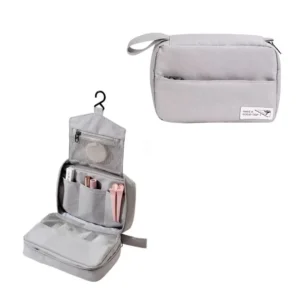 COSMETIQUERA TOKIO TRIPLE GRIS