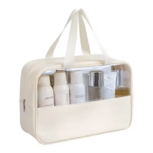 COSMETIQUERA WASHBAG BEIGE MINI