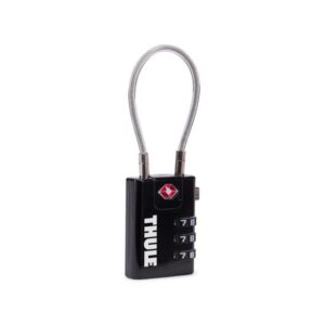 TSAL101 Candado TSA de Cable con Combinacion Ajustable para Equipaje - Negro